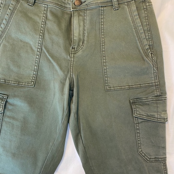 Caslon Olive Green Utility Pants Size 28 - Picture 8 of 9